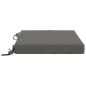 Preview: Sitzkissen SOEST 4 stk. 100 % Polyester Grau 40 x 40 x 7 cm