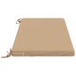 Preview: Bankkissen SOEST 100 % Polyester Sand 120 x 50 x 5 cm
