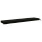 Preview: Bankkissen SOEST 100 % Polyester Schwarz 180 x 40 x 8 cm