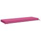 Preview: Bankkissen SOEST 100 % Polyester Rosa 150 x 50 x 8 cm