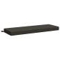 Preview: ARDEBO.de - Bankkissen SOEST 100 % Polyester Anthrazit 110 x 40 x 8 cm