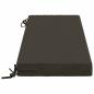 Preview: Bankkissen SOEST 100 % Polyester Anthrazit 110 x 40 x 8 cm