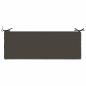 Preview: Bankkissen SOEST 100 % Polyester Anthrazit 110 x 40 x 8 cm