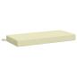 Preview: ARDEBO.de - Bankkissen SOEST 100 % Polyester Creme 60 x 40 x 8 cm
