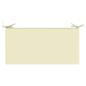 Preview: Bankkissen SOEST 100 % Polyester Creme 60 x 40 x 8 cm