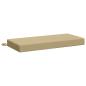 Preview: Bankkissen SOEST 100 % Polyester Beige 60 x 40 x 8 cm