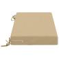Preview: Bankkissen SOEST 100 % Polyester Beige 60 x 40 x 8 cm