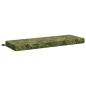 Preview: Bankkissen SOEST 100 % Polyester Blattdesign 100 x 40 x 8 cm
