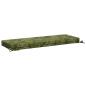 Preview: Bankkissen SOEST 100 % Polyester Blattdesign 100 x 40 x 8 cm
