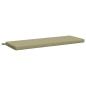 Preview: Bankkissen SOEST 100 % Polyester Hellgrün 100 x 40 x 5 cm