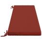 Preview: Bankkissen SOEST 100 % Polyester Rot 140 x 40 x 5 cm