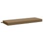 Preview: Bankkissen SOEST 100 % Polyester Taupe 120 x 40 x 8 cm