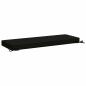 Preview: Bankkissen SOEST 100 % Polyester Schwarz 110 x 40 x 8 cm