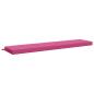 Preview: ARDEBO.de - Bankkissen SOEST 100 % Polyester Rosa 170 x 40 x 8 cm