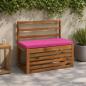 Preview: ARDEBO.de - Bankkissen SOEST 100 % Polyester Rosa 80 x 40 x 5 cm