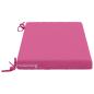 Preview: Bankkissen SOEST 100 % Polyester Rosa 80 x 40 x 5 cm