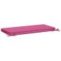 Preview: Bankkissen SOEST 100 % Polyester Rosa 80 x 40 x 5 cm