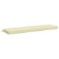 Preview: ARDEBO.de - Bankkissen SOEST 100 % Polyester Creme 160 x 40 x 8 cm