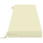 Preview: Bankkissen SOEST 100 % Polyester Creme 160 x 40 x 8 cm