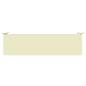 Preview: Bankkissen SOEST 100 % Polyester Creme 160 x 40 x 8 cm
