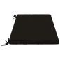 Preview: Bankkissen SOEST 100 % Polyester Schwarz 120 x 50 x 5 cm