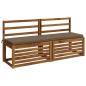 Preview: Bankkissen SOEST 100 % Polyester Taupe 140 x 40 x 5 cm