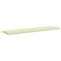 Preview: Bankkissen SOEST 100 % Polyester Creme 180 x 40 x 5 cm