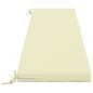 Preview: Bankkissen SOEST 100 % Polyester Creme 180 x 40 x 5 cm