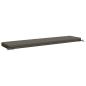 Preview: Bankkissen SOEST 100 % Polyester Grau 170 x 40 x 8 cm