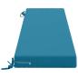 Preview: Bankkissen SOEST 100 % Polyester Himmelblau 160 x 40 x 8 cm