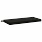 Preview: Bankkissen SOEST 100 % Polyester Schwarz 80 x 40 x 5 cm