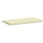 Preview: Bankkissen SOEST 100 % Polyester Creme 80 x 40 x 5 cm