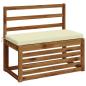 Preview: Bankkissen SOEST 100 % Polyester Creme 80 x 40 x 5 cm