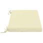 Preview: Bankkissen SOEST 100 % Polyester Creme 80 x 40 x 5 cm