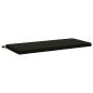 Preview: Bankkissen SOEST 100 % Polyester Schwarz 110 x 50 x 5 cm