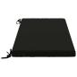Preview: Bankkissen SOEST 100 % Polyester Schwarz 110 x 50 x 5 cm