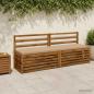 Preview: ARDEBO.de - Bankkissen SOEST 100 % Polyester Sand 200 x 40 x 5 cm