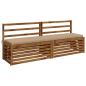 Preview: Bankkissen SOEST 100 % Polyester Sand 200 x 40 x 5 cm