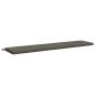 Preview: Bankkissen SOEST 100 % Polyester Grau 170 x 40 x 5 cm