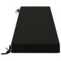 Preview: Bankkissen SOEST 100 % Polyester Schwarz 150 x 40 x 8 cm