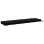 Preview: Bankkissen SOEST 100 % Polyester Schwarz 150 x 40 x 8 cm