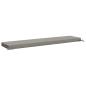 Preview: Bankkissen SOEST 100 % Polyester Grau 180 x 40 x 8 cm