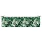 Preview: Bankkissen SOEST 100 % Polyester Blattmuster 150 x 40 x 8 cm