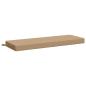 Preview: ARDEBO.de - Bankkissen SOEST 100 % Polyester Sand 110 x 40 x 8 cm