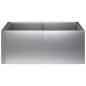 Preview: Stützmauer 4 stk. 100 x 100 x 40 cm Verzinkter Stahl Silber