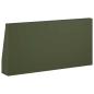 Preview: St?tzmauer 6 stk. 40 x 12 x 30 cm Stahl Olivgr?n
