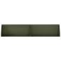 Preview: St?tzmauer 6 stk. 100 x 12 x 50 cm Stahl Olivgr?n
