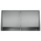 Preview: St?tzmauer 6 stk. 40 x 12 x 30 cm Verzinkter Stahl Silber