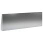 Preview: St?tzmauer 6 stk. 60 x 12 x 30 cm Verzinkter Stahl Silber