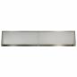 Preview: Stützmauer 2 stk. 100 x 12 x 30 cm Edelstahl Silber